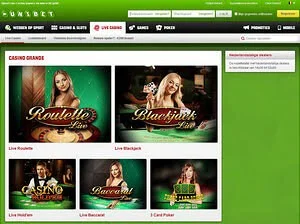 Unibet Live Casino